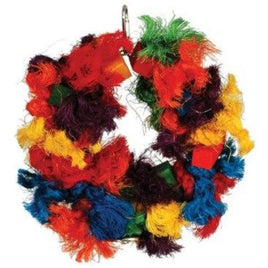 SISAL AND BLOCK WREATH