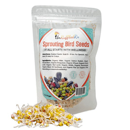 UNRUFFLED RX ORGANIC SPROUTING SEEDS FOR BIRD