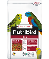VERSELE-LAGA NURTRIBIRD B14 TROPICAL PELLETS FOR BUDGIE & OTHER SMALL PARAKEETS
