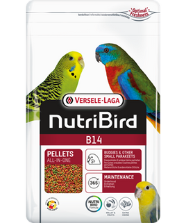 VERSELE-LAGA NURTRIBIRD B14 TROPICAL PELLETS FOR BUDGIE & OTHER SMALL PARAKEETS