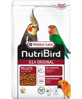 VERSELE-LAGA NUTRIBIRD G14 ORIGINAL PELLETS FOR BIG PARAKEETS