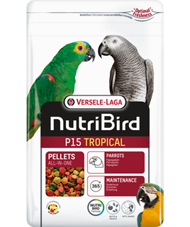 VERSELE-LAGA NUTRIBIRD P15 TROPICAL PELLETS FOR PARROT