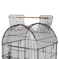 OPENING DOME TOP, PLASTIC BASE AND REMOVABLE METAL STAND - 22"x17"x58"