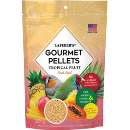 LAFEBER TROPICAL FRUIT GOURMET PELLETS FOR FINCH
