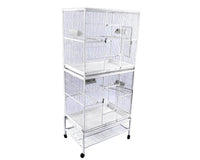 DOUBLE STACK FLIGHT CAGE - 32''x21''x74''
