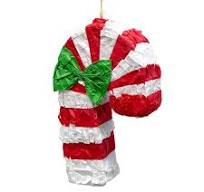 CANDY CANE PINATA