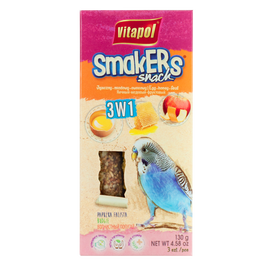SMAKERS PARAKEET TREAT STICK 3 IN 1 MIX PACK
