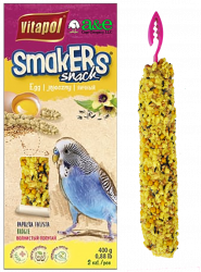 SMAKERS PARAKEET TREAT STICK EGG TWIN PACK
