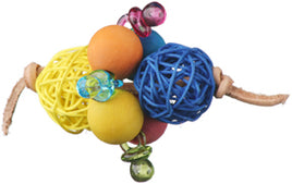 MINI RATTAN  FOOT TOY