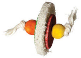 LOOFA DISC FOOT TOY