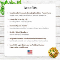 LAFEBER GARDEN VEGGIE NUTRI-BERRIES FOR PARROT
